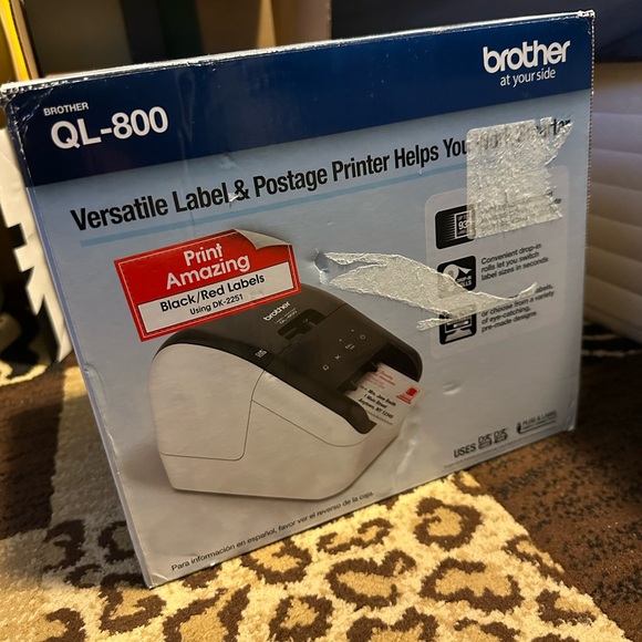 Brother QL-800 High-Speed Professional Label Printer - Picture 4 of 4